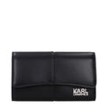 Karl Lagerfeld Black Polyethylene Wallet Karl Lagerfeld