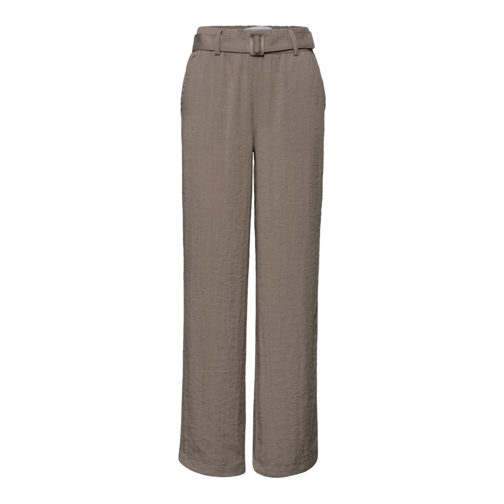 Street One Beige Viscose Casual Pants Street One
