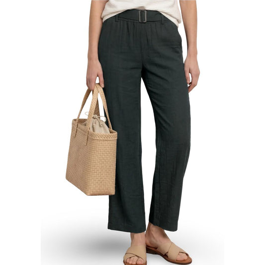 Street One Black Viscose Casual Pants Street One
