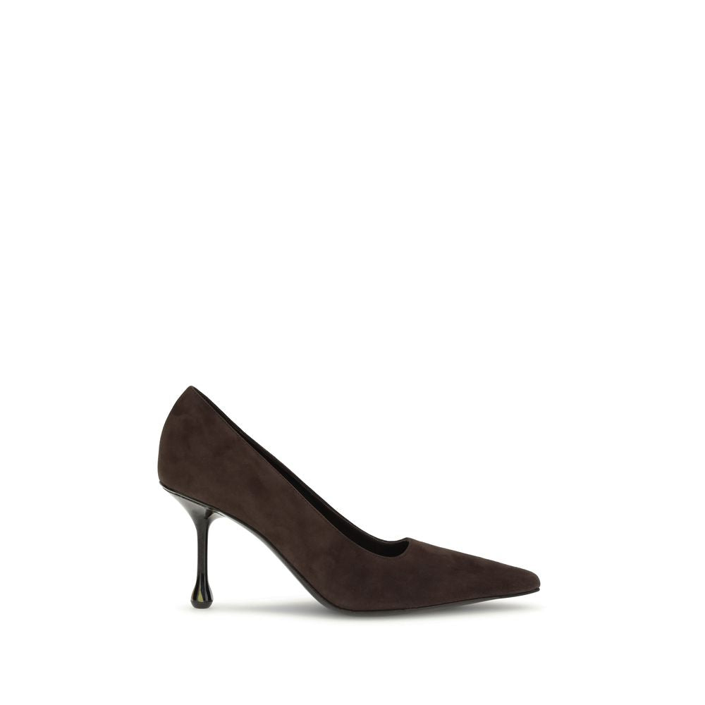 Jimmy Choo Brown Goatskin High Heel Pumps Jimmy Choo