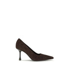 Jimmy Choo Brown Goatskin High Heel Pumps Jimmy Choo