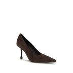 Jimmy Choo Brown Goatskin High Heel Pumps Jimmy Choo