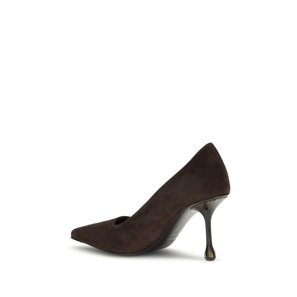 Jimmy Choo Brown Goatskin High Heel Pumps Jimmy Choo