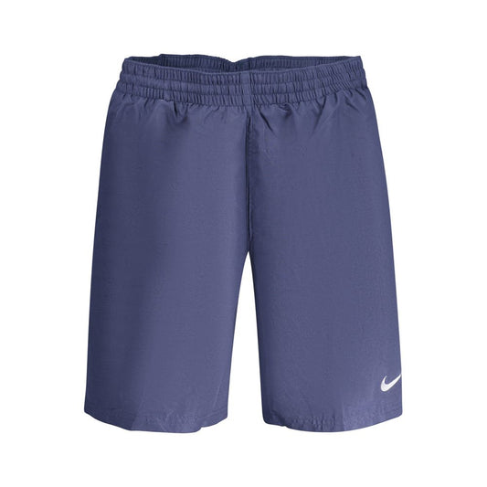 Nike Blue Polyester Men's Swim Boxer Nike