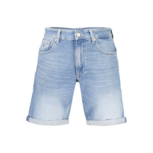 Tommy Hilfiger Azzurro Cotton Men's Short Tommy Hilfiger