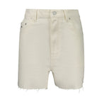 Tommy Hilfiger White Cotton Women Shorts Tommy Hilfiger