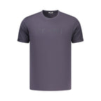 Coveri Moving Blue Cotton Men's T-Shirt Coveri Moving