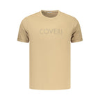 Coveri Moving Brown Cotton Men's Shirt Coveri Moving