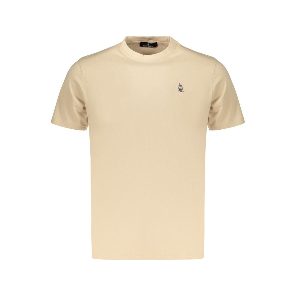 Marina Yachting Beige Cotton Men's T-Shirt Marina Yachting