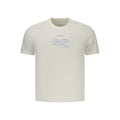 Calvin Klein White Cotton Men's T-Shirt Calvin Klein