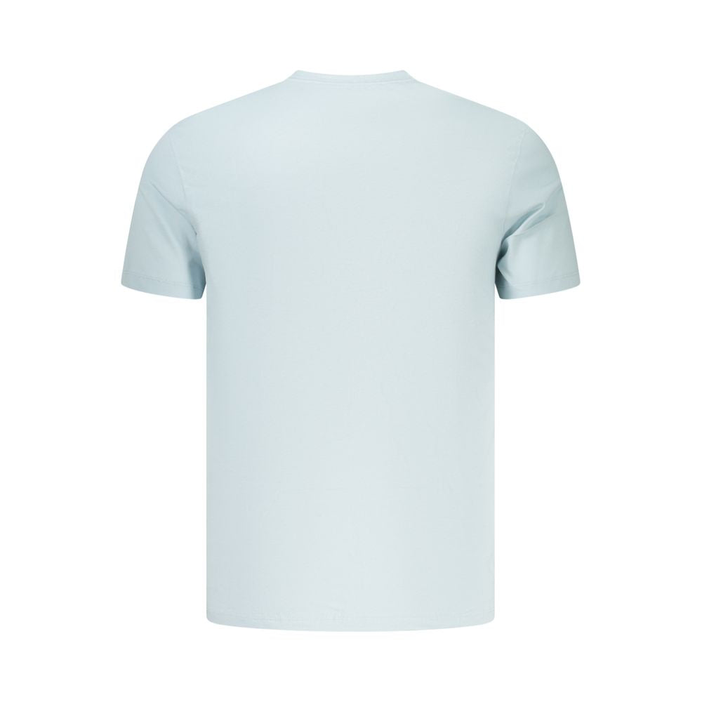 Calvin Klein Azzurro Cotton Men's T-Shirt Calvin Klein