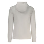 Norway 1963 Bianco cotton women's sweatshirt featuring a casual fit and classic design, displayed on a neutral background.