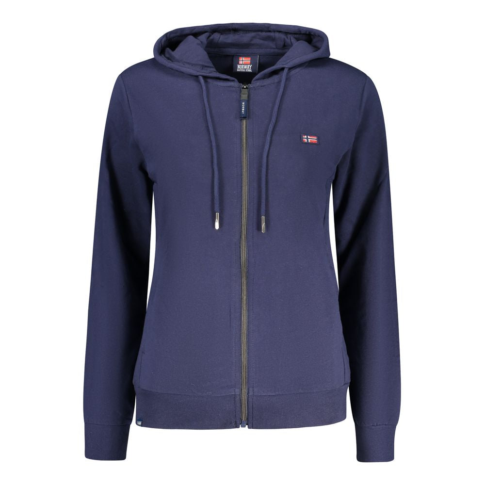 Norway 1963 Blue Cotton Women's Sweatshirt Norway 1963