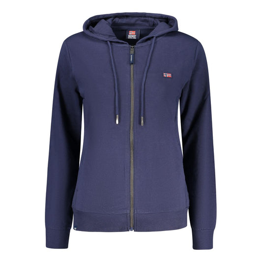 Norway 1963 Blue Cotton Women's Sweatshirt Norway 1963