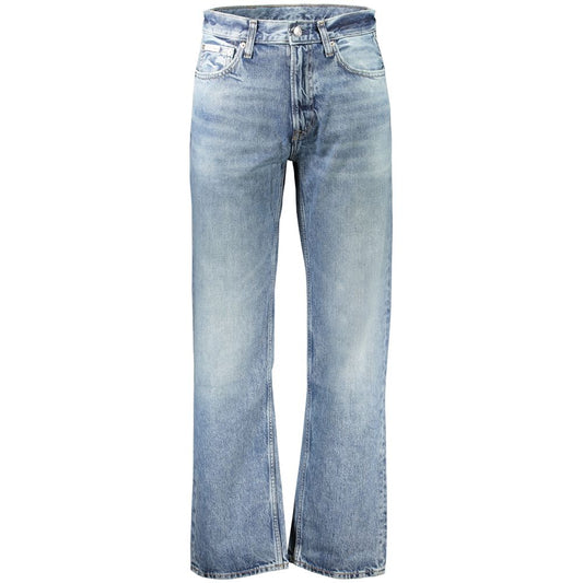 Calvin Klein Blue Cotton Men's Jeans Calvin Klein