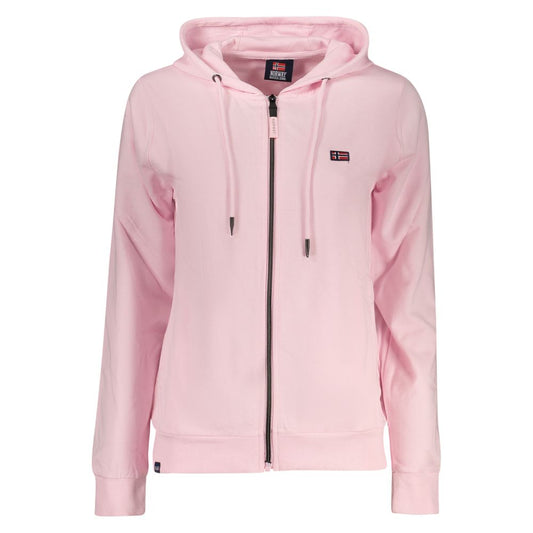 Norway 1963 Rosa Cotton Women's Hoodie Norway 1963