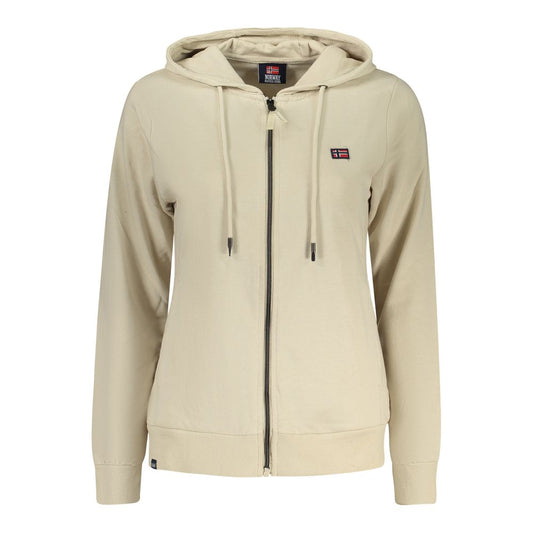 Norway 1963 Beige Cotton Women's Sweatshirt Norway 1963