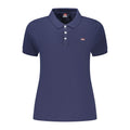 Norway 1963 Blue Cotton Women's Polo Shirt Norway 1963