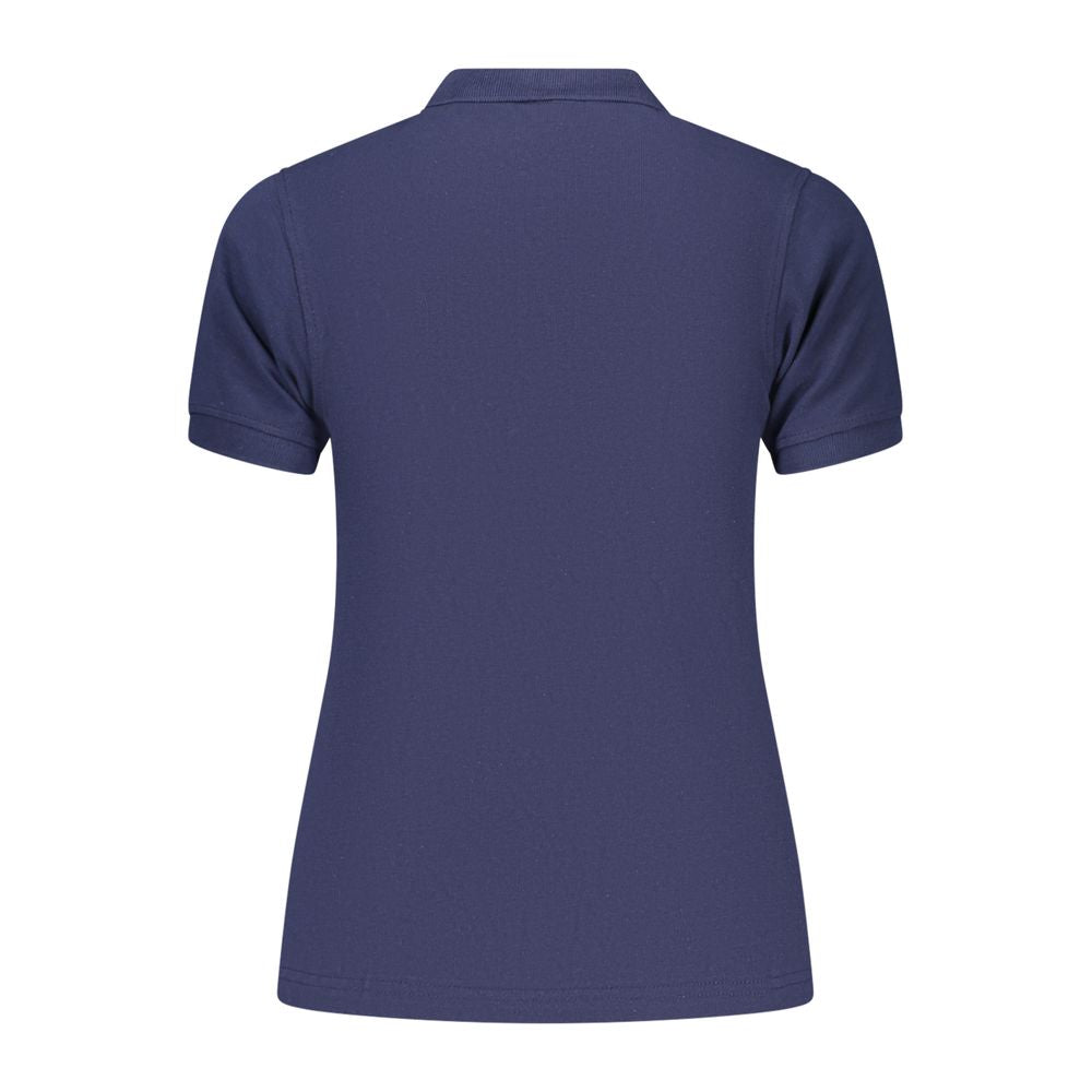 Norway 1963 Blue Cotton Women's Polo Shirt Norway 1963
