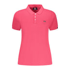 Norway 1963 Rosa Cotton Womens Polo