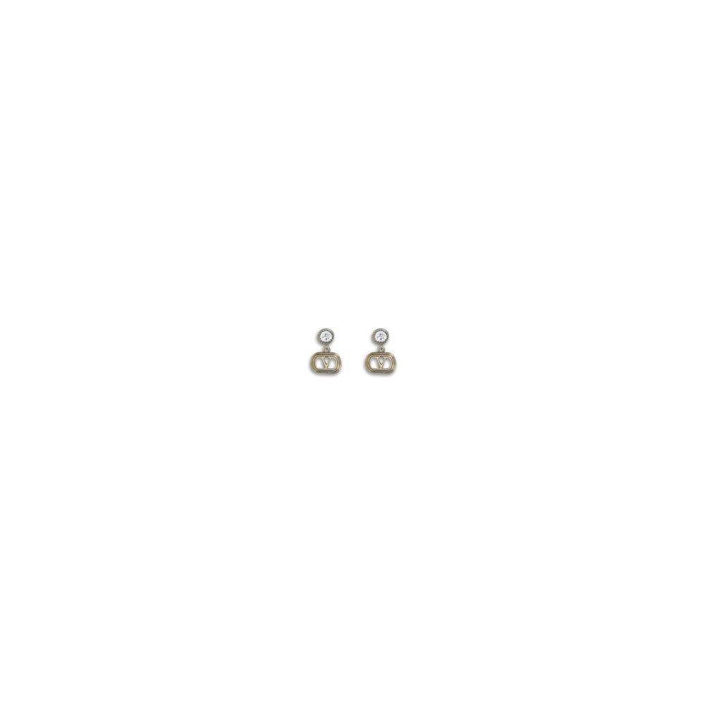 Valentino Garavani Bicolor Brass Earrings