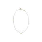 Valentino Garavani Bicolor Brass Necklace
