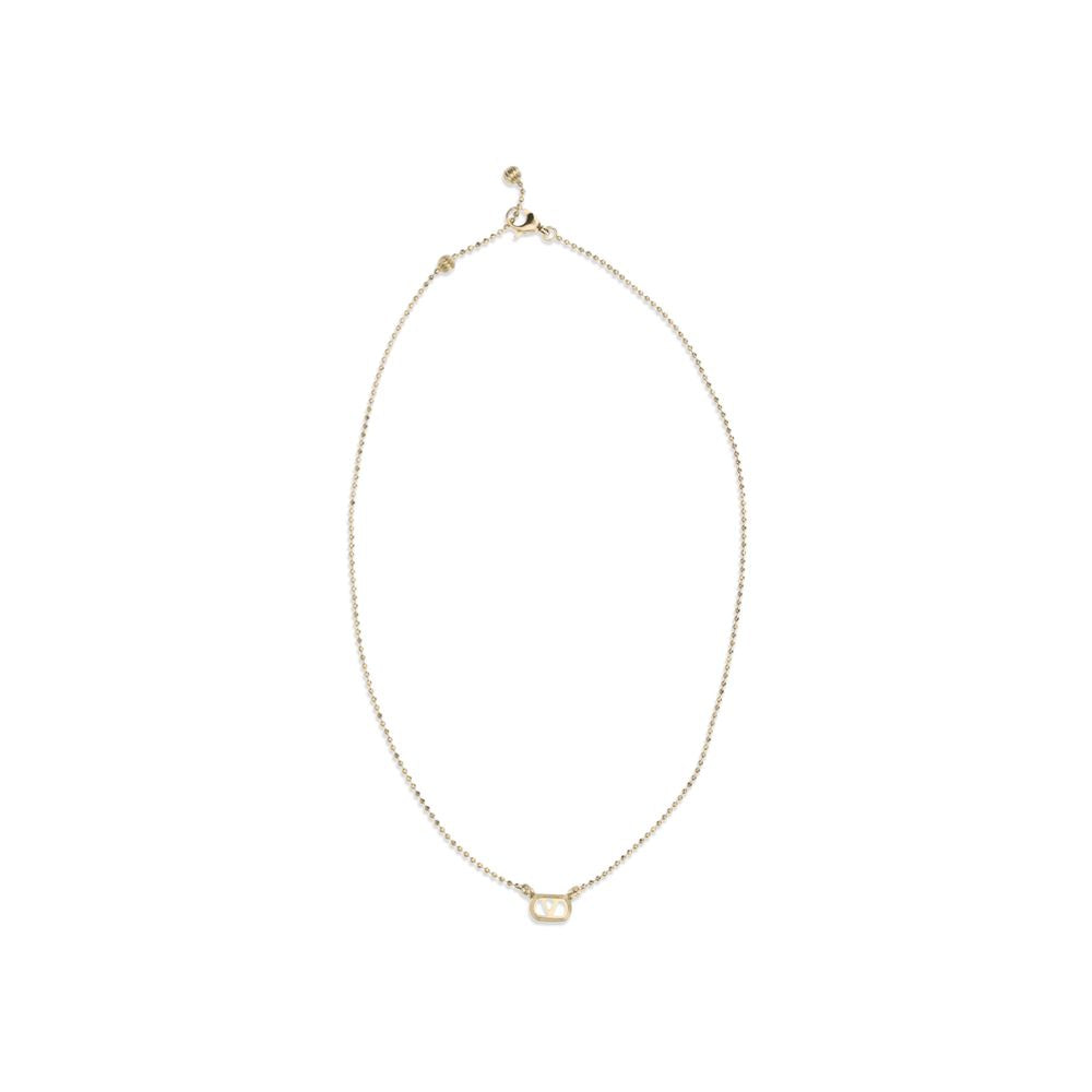 Valentino Garavani Bicolor Brass Necklace