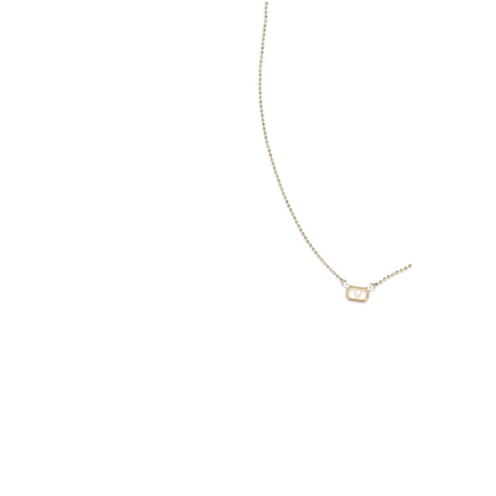 Valentino Garavani Bicolor Brass Necklace