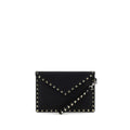 Valentino Garavani Black Calf Leather Bos Taurus Wallet