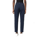 Herno Blue Elastane Casual Pants