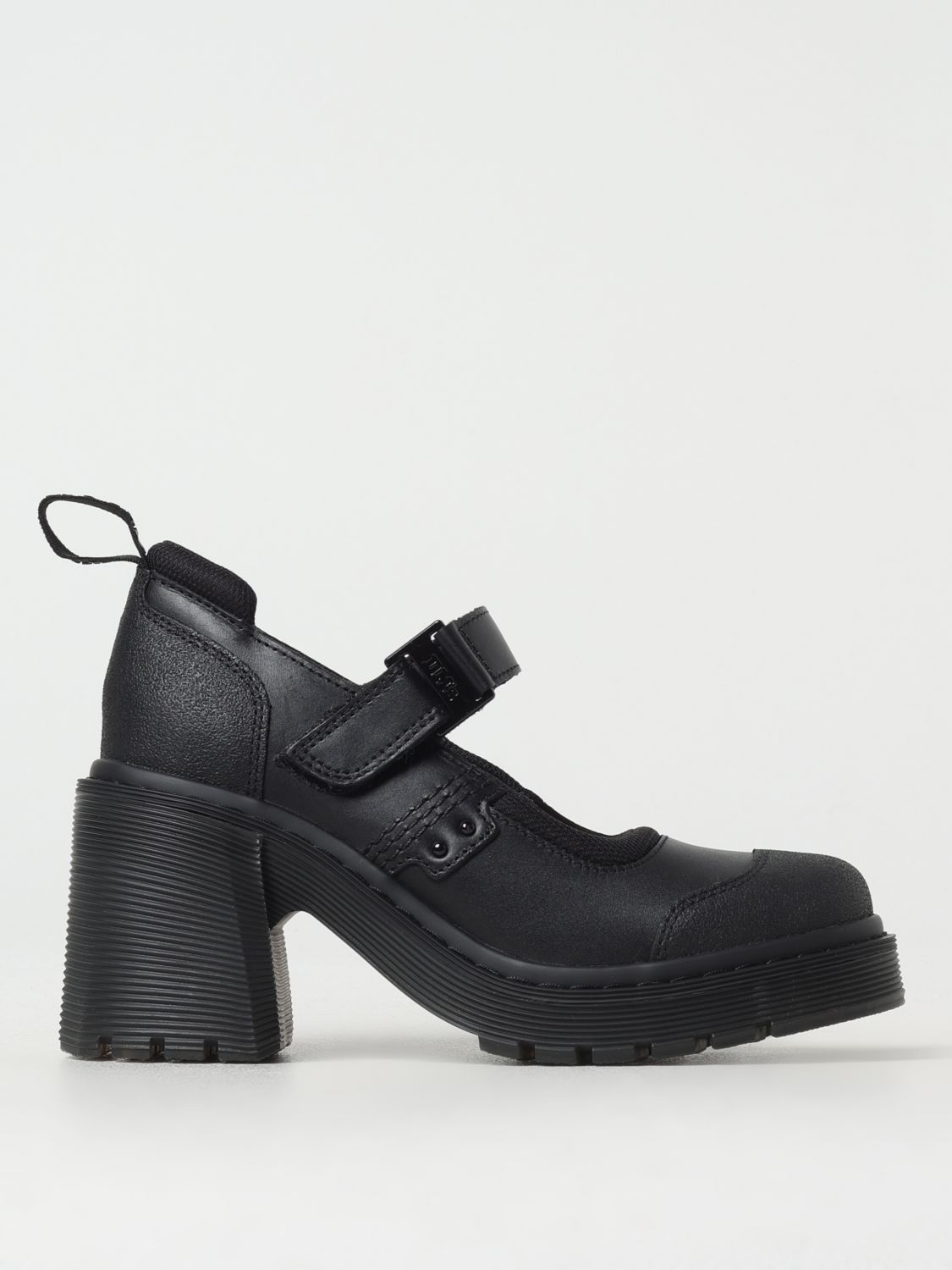 Dr. Martens Black Leather Platform Pumps Dr. Martens