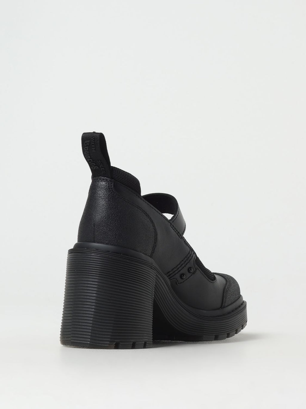 Dr. Martens Black Leather Platform Pumps Dr. Martens