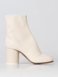 Maison Margiela White Leather Ankle Boots Maison Margiela