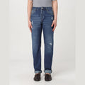 Brunello Cucinelli Blue Denim Straight-Leg Jeans Brunello Cucinelli