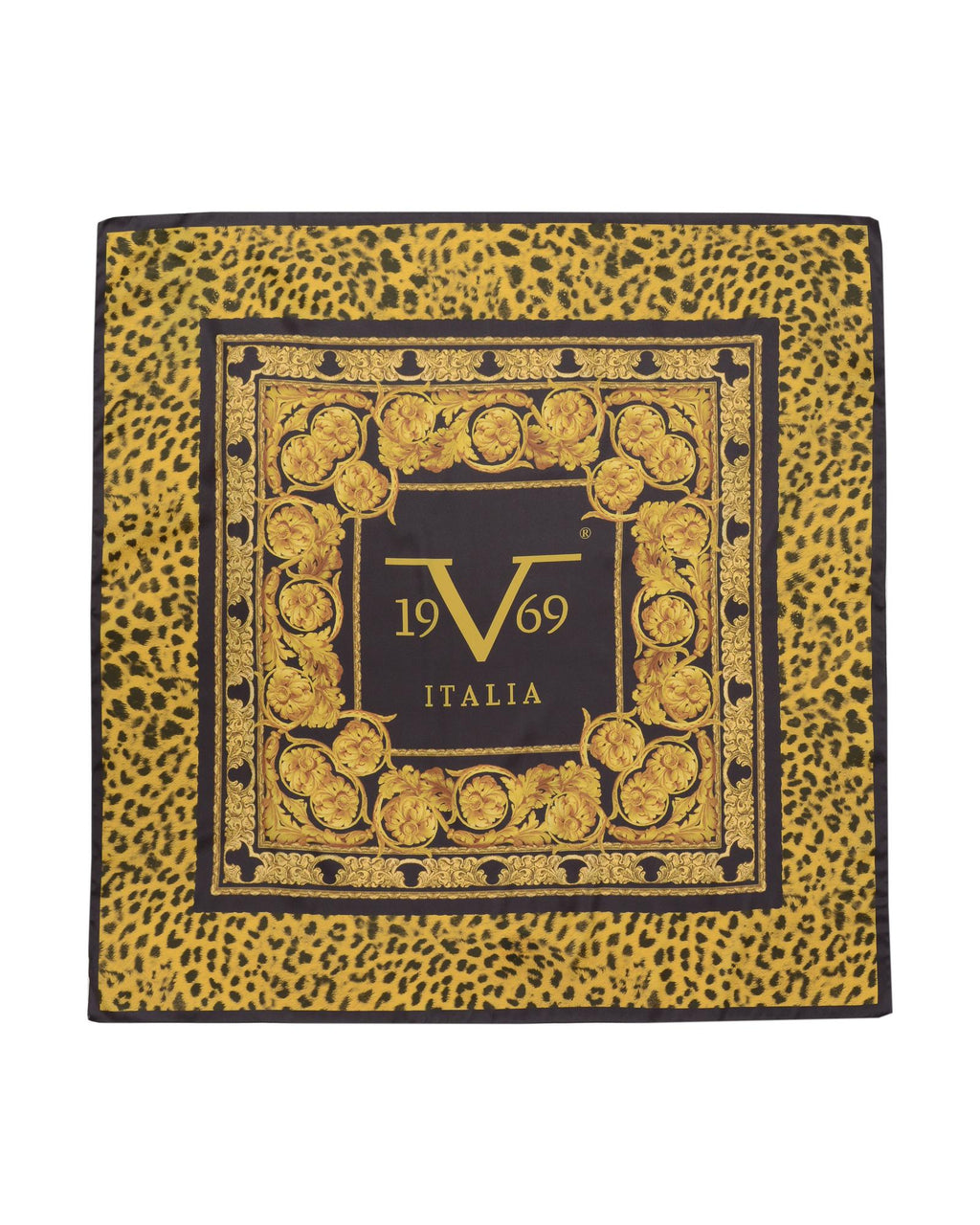 19V69 Italia Multicolor Polyester Scarf 19V69 Italia