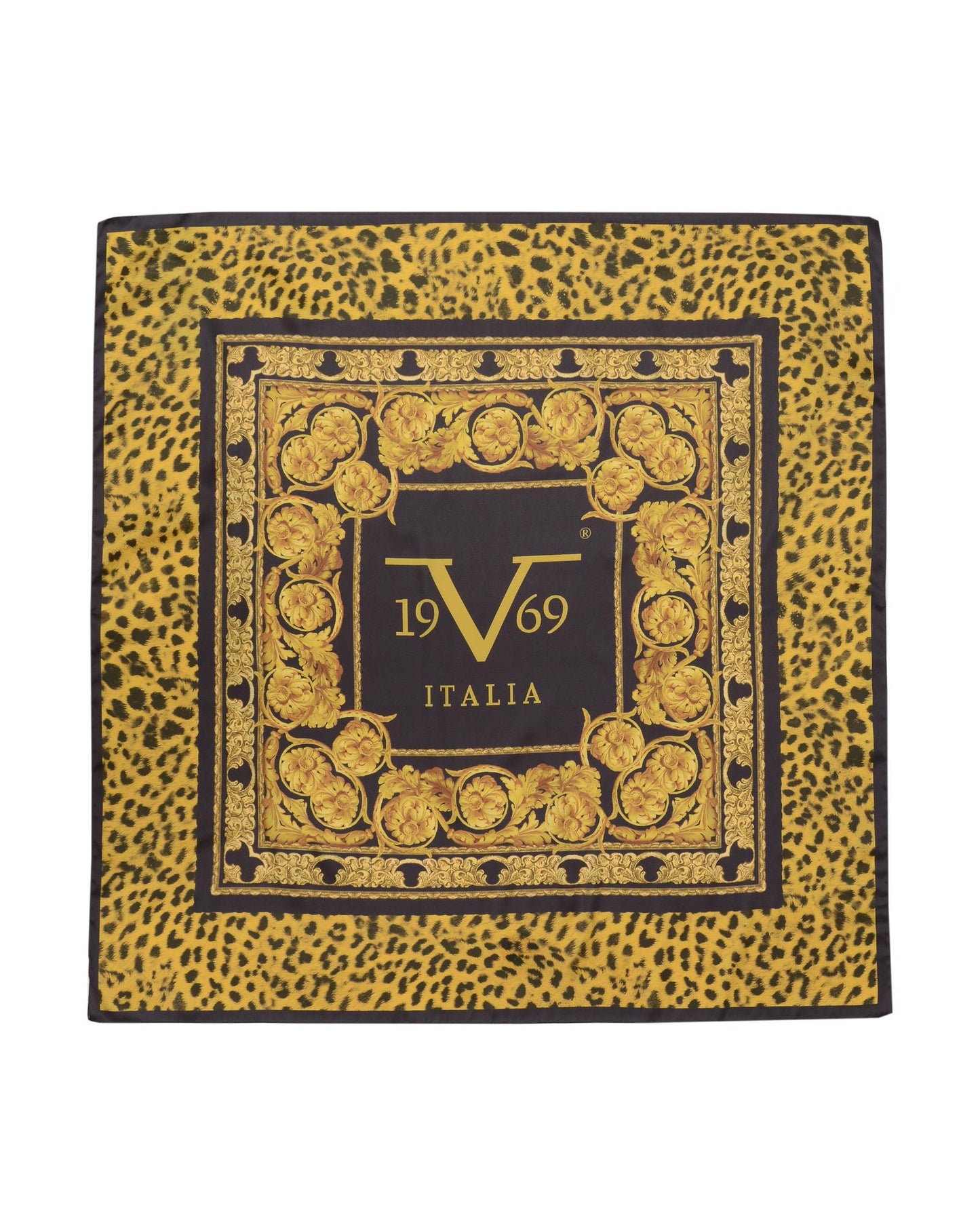 19V69 Italia Multicolor Polyester Scarf 19V69 Italia