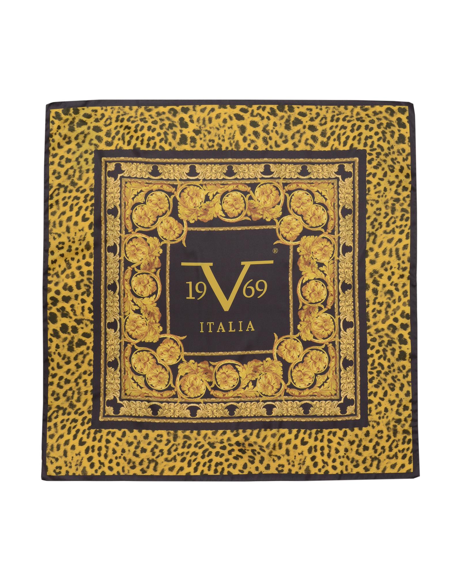 19V69 Italia Multicolor Polyester Scarf 19V69 Italia
