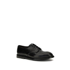 Premiata Black Calf Leather Bos Taurus Oxfords And Derbies Premiata