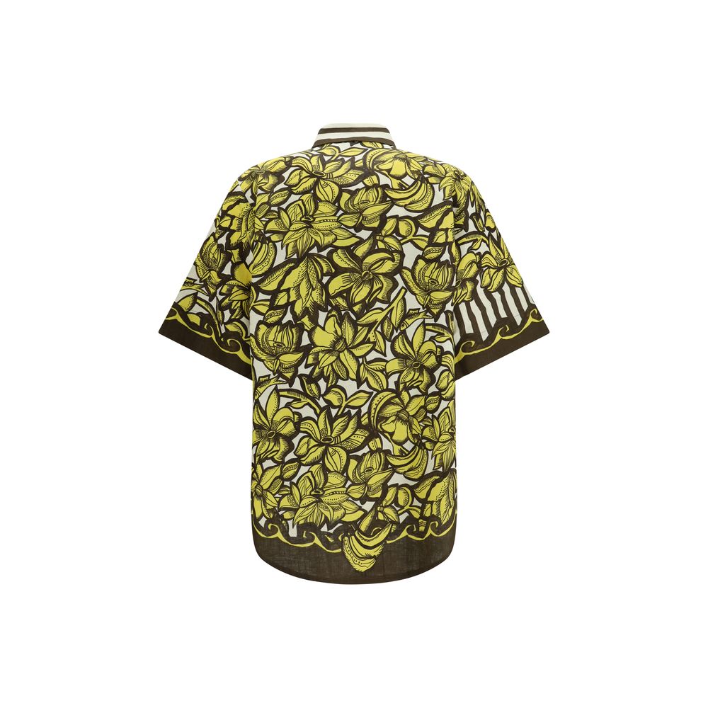 Alemais Multicolor Hemp Shortsleeve Shirt Alemais