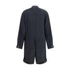 Marant Etoile Black Viscose Jumpsuit Marant Etoile