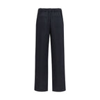 Marant Etoile Black Viscose Casual Pants Marant Etoile