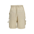 Isabel Marant Étoile Beige Viscose Bermuda Shorts