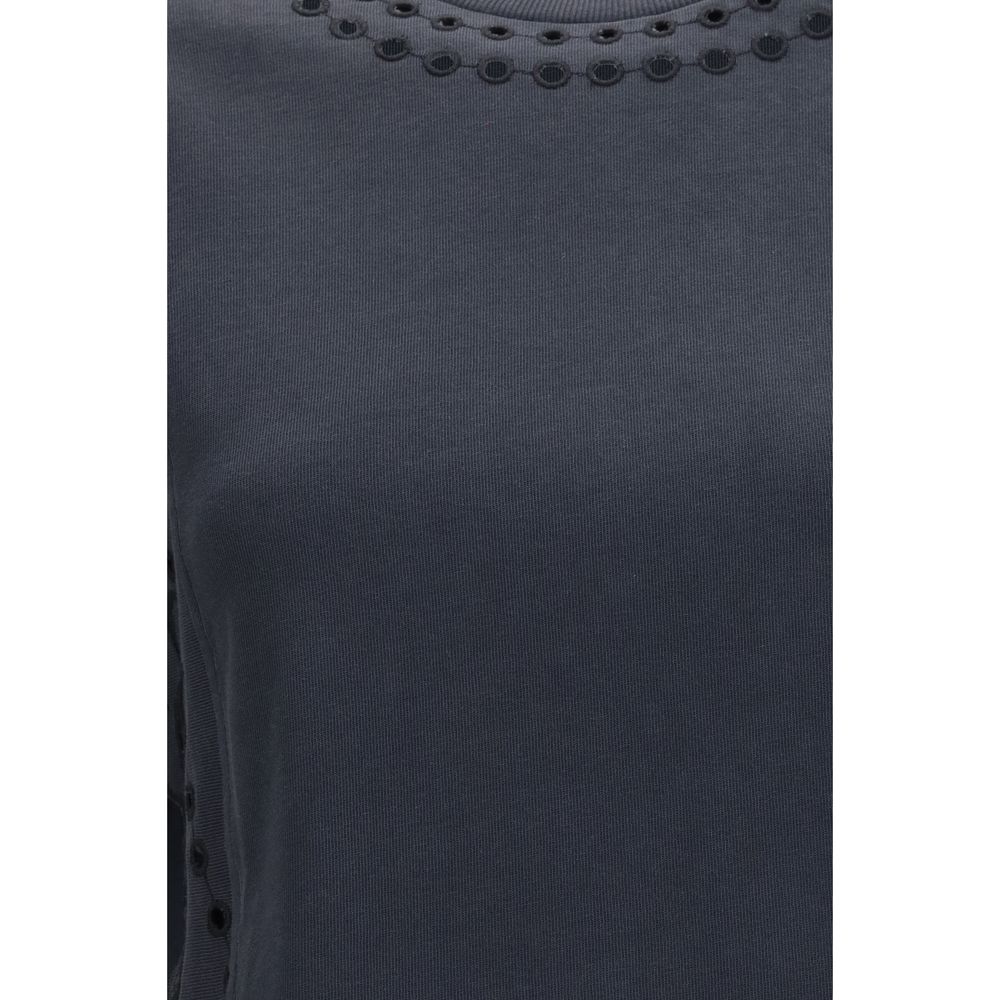 Marant Etoile Black Cotton T-Shirt Marant Etoile