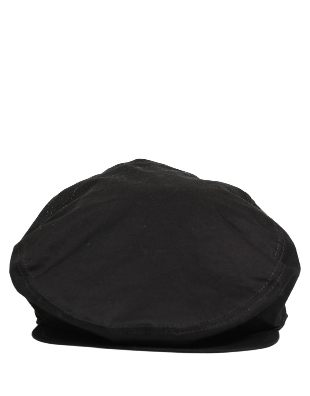 Dolce & Gabbana Men Black Cotton Stretch Newsboy Cloth Capello Hat