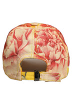 Dolce & Gabbana Men Multicolor Cotton Floral Baseball Capello Hat