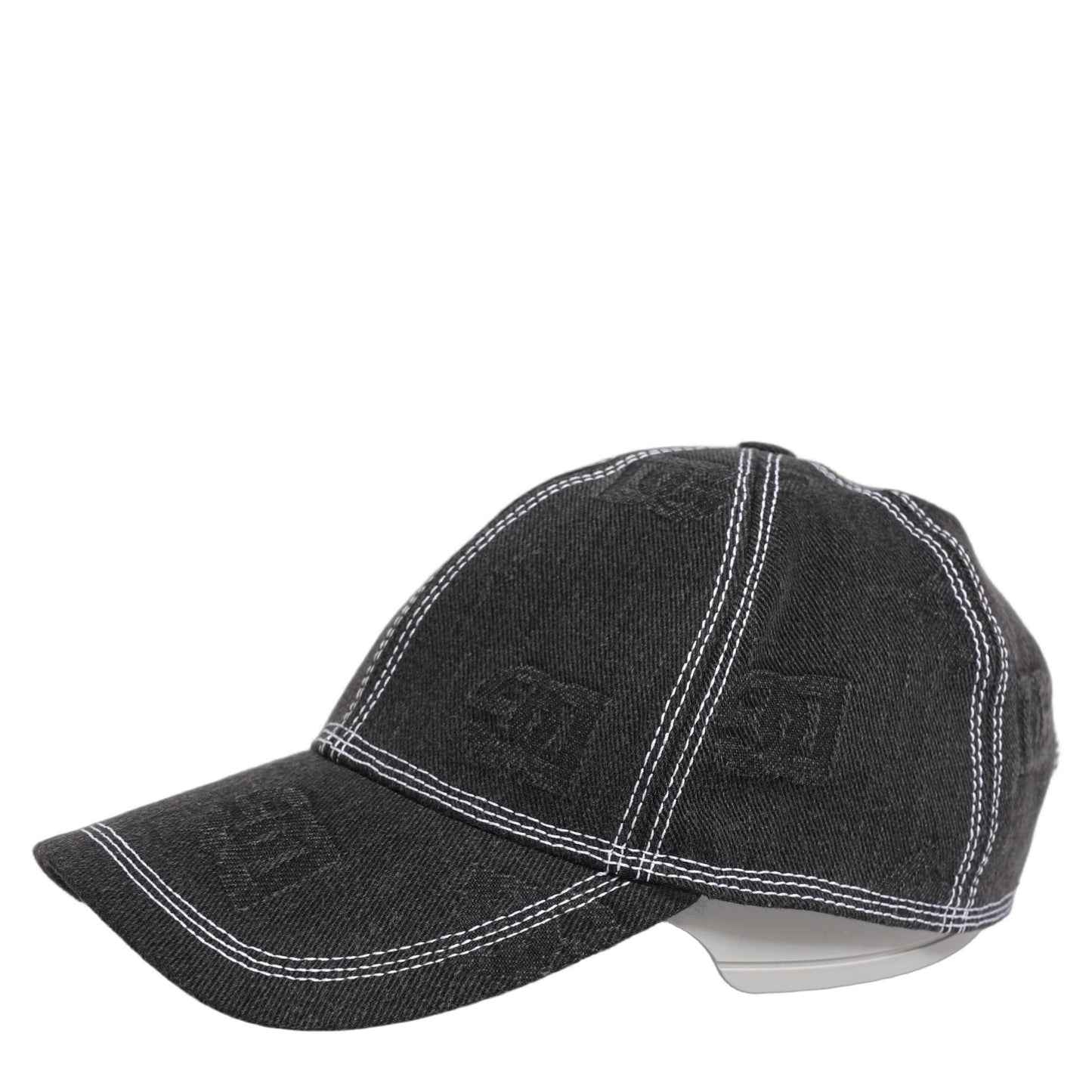 Dolce & Gabbana Men Black Cotton 6 Panel Baseball Capello Hat