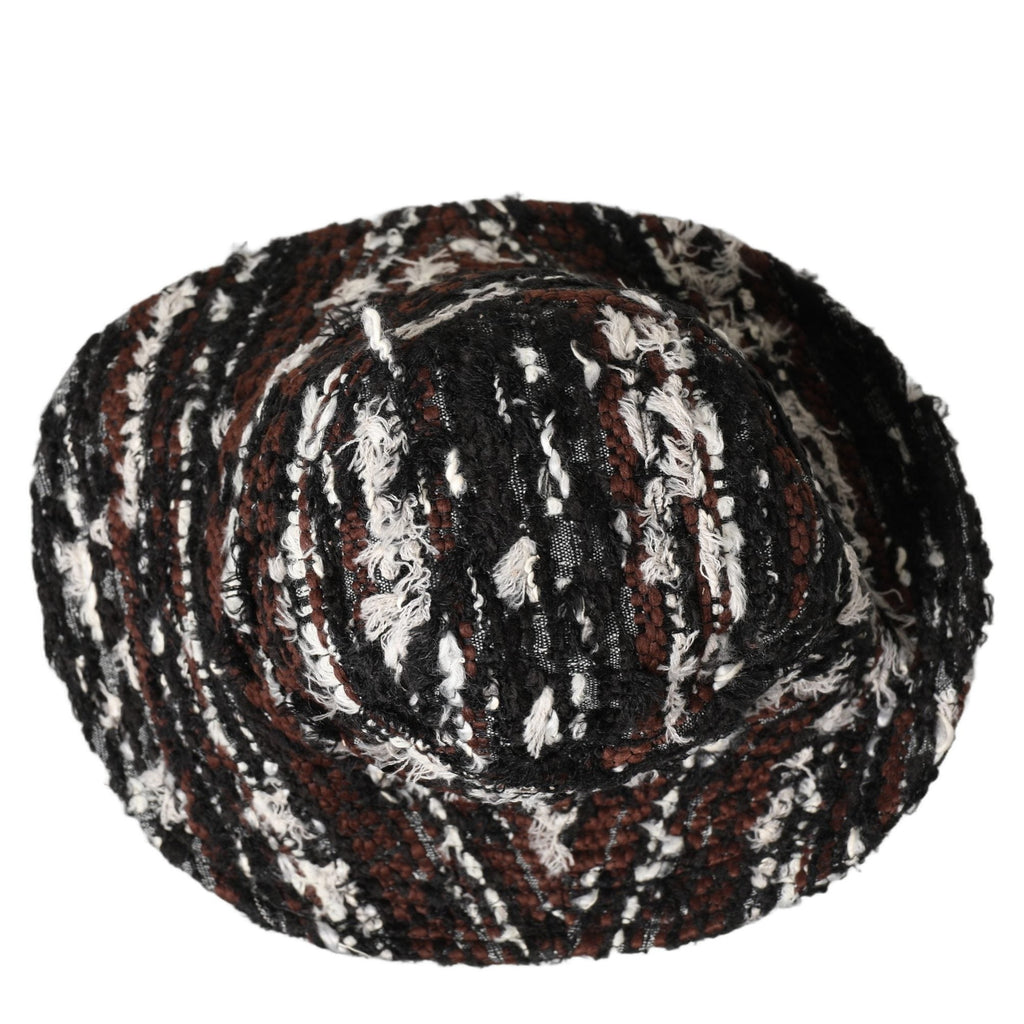 Dolce & Gabbana Women Multicolor Acrylic Tweed Bucket Capello Hat