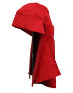 Dolce & Gabbana Women Red Polyester Whole Head Wrap Capello Hat