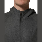 Dolce & Gabbana Gray Cotton Men Hooded Full Zip Bomber Jacket