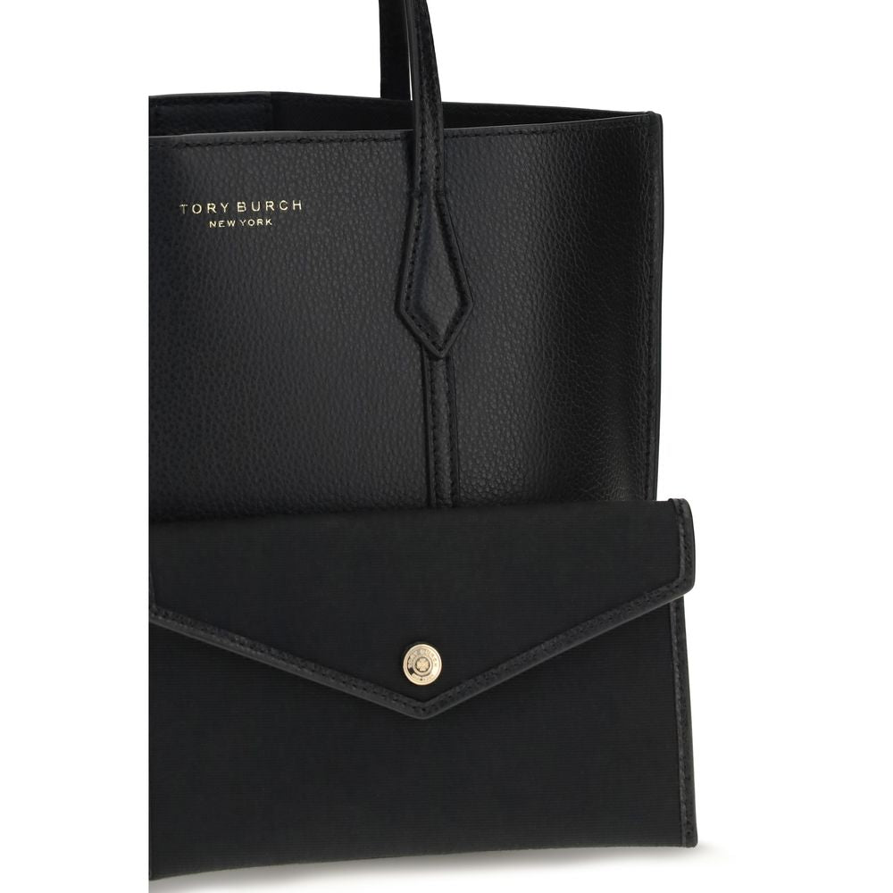 Tory Burch Black Calf Leather Bos Taurus Handbag Tory Burch